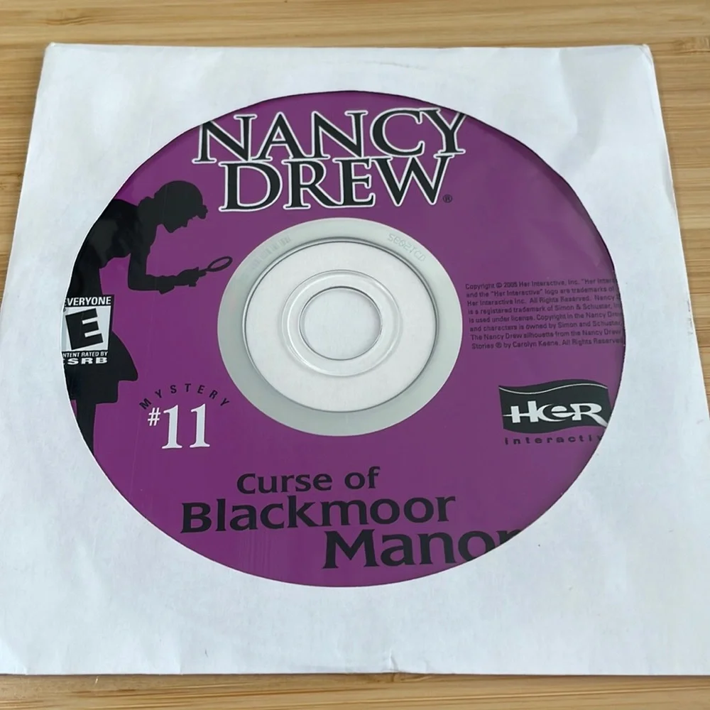 *FINAL PRICE* Nancy Drew Curse of Blackmoor Manor